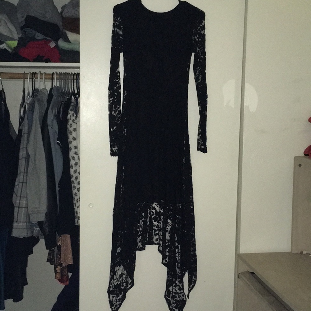 Black Lace Dress